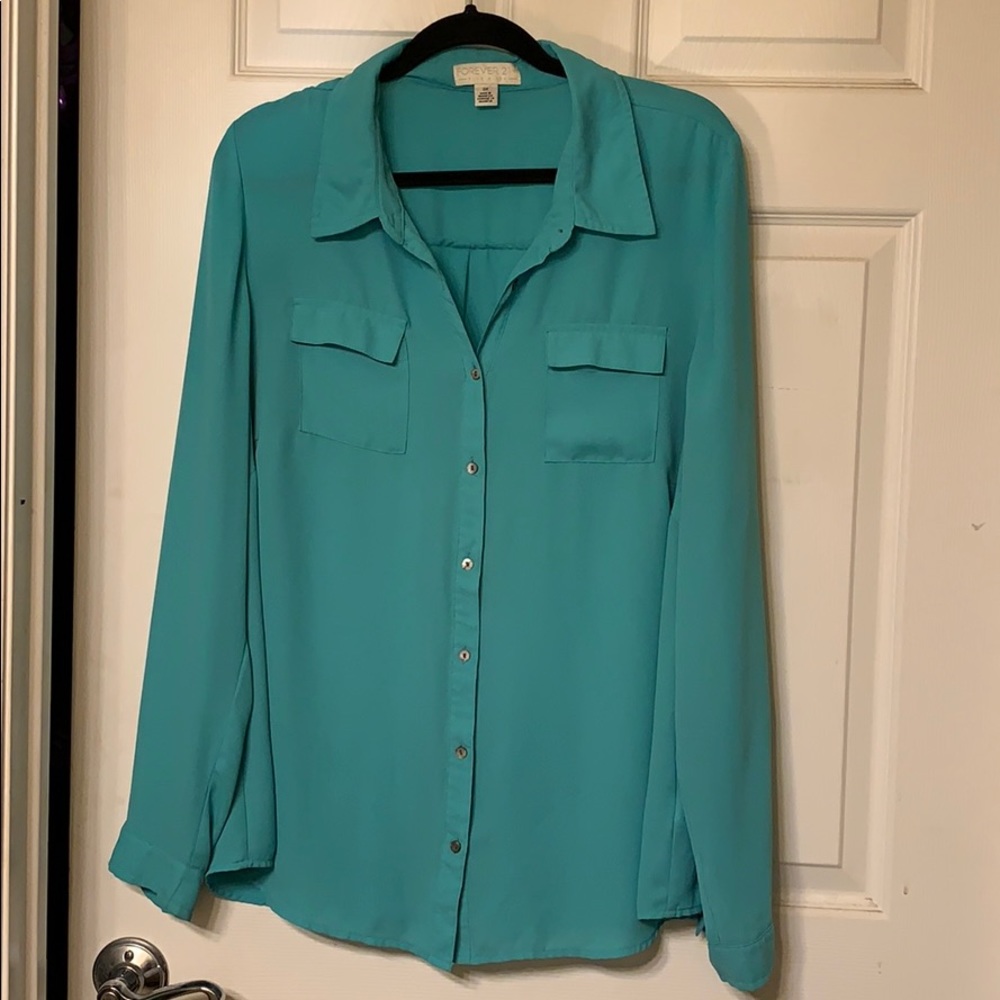 Forever21 button down blouse